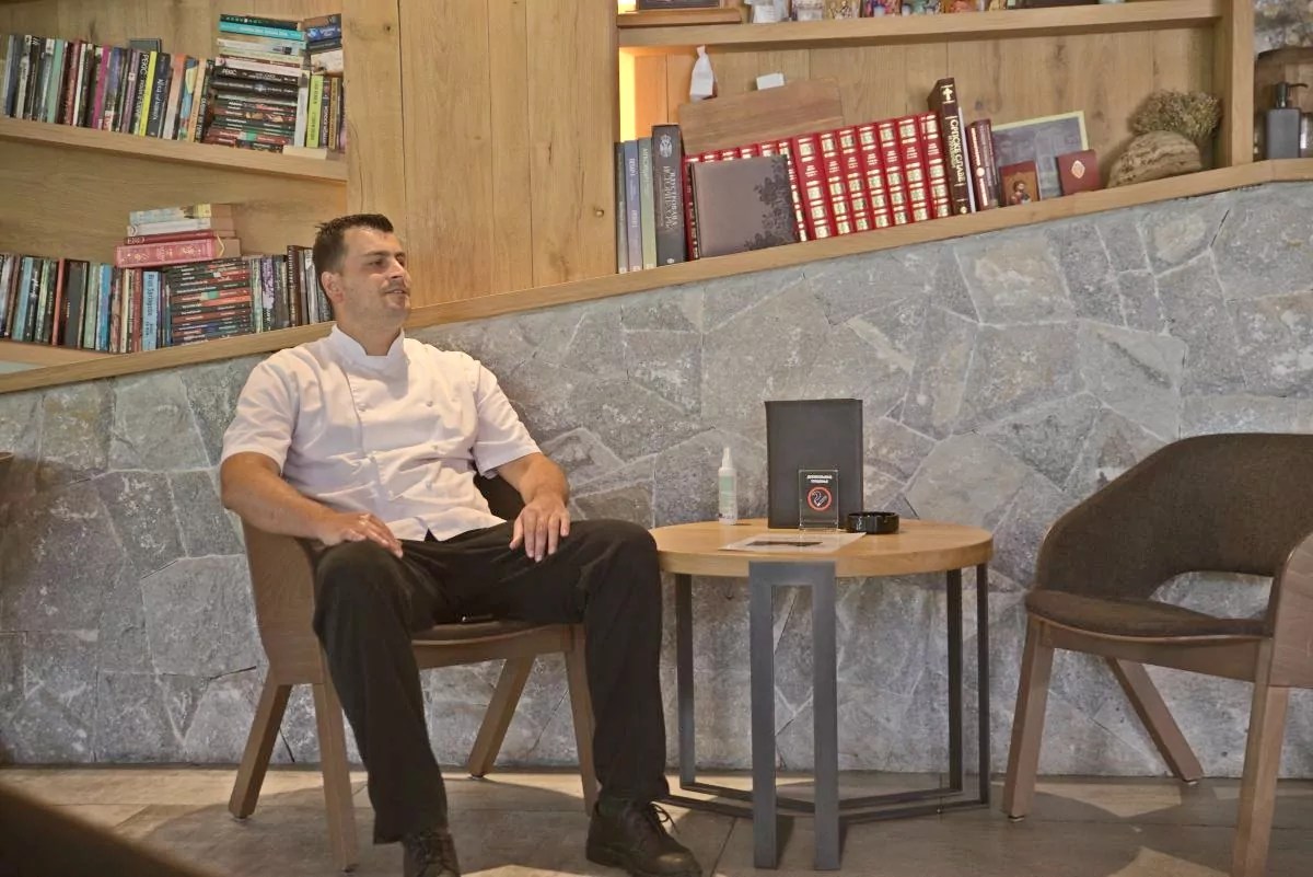 Chef Miloš Ristić "Gledam u svoj tanjir"