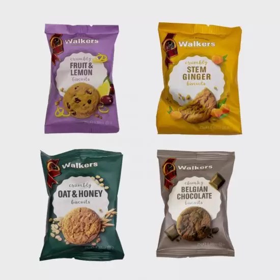 Walkers Luxury Mini Pack Assorted Biscuits (100) CafeCasa