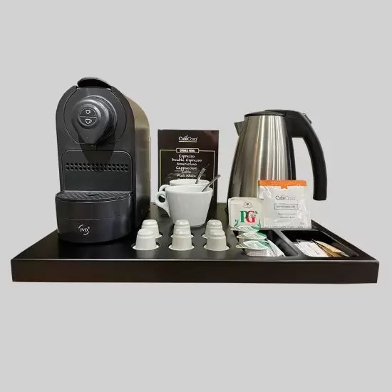 Supreme Hospitality / Hotel Tray Black / Brown CafeCasa