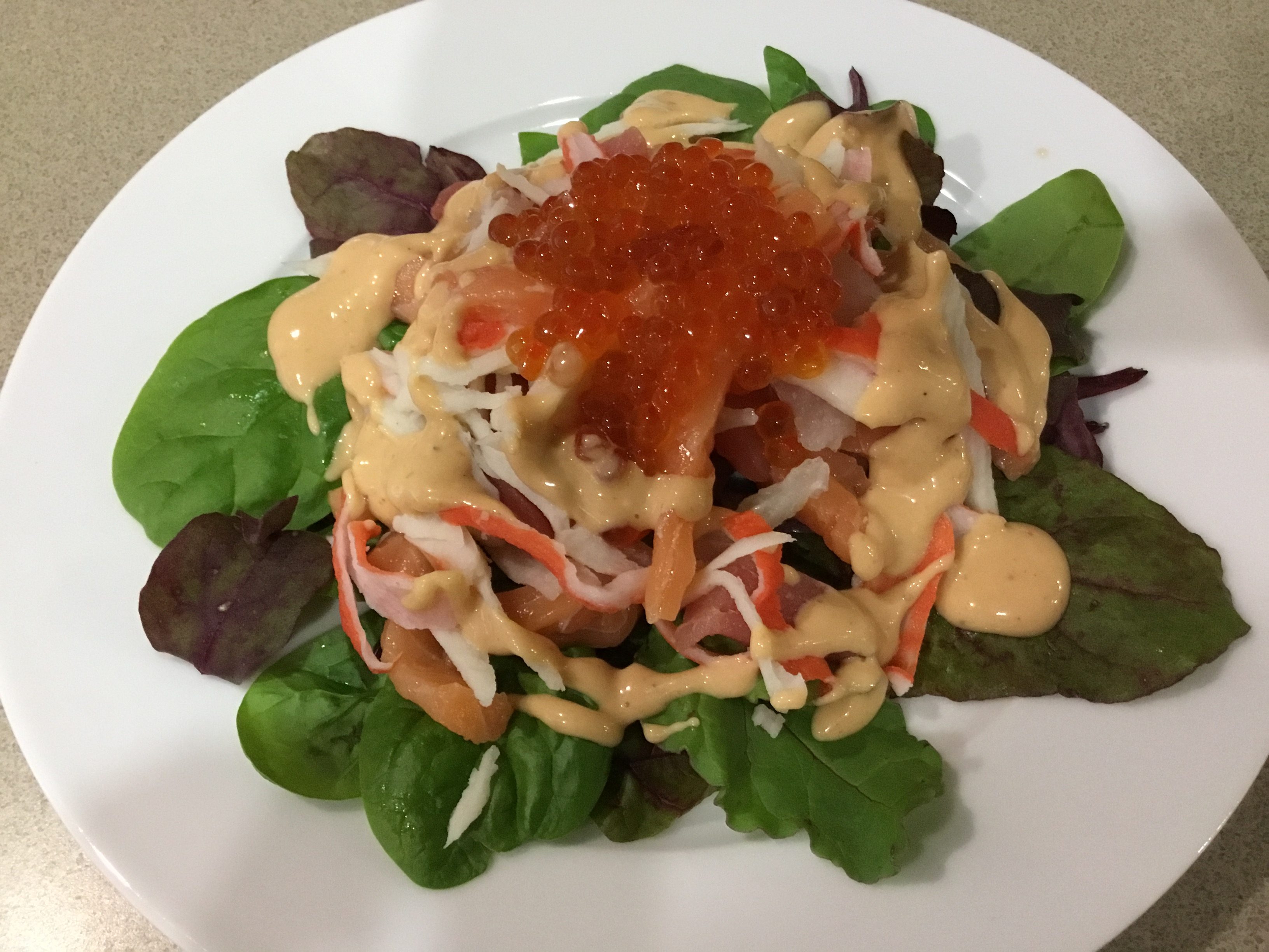 Japanese Raw Fish Salad