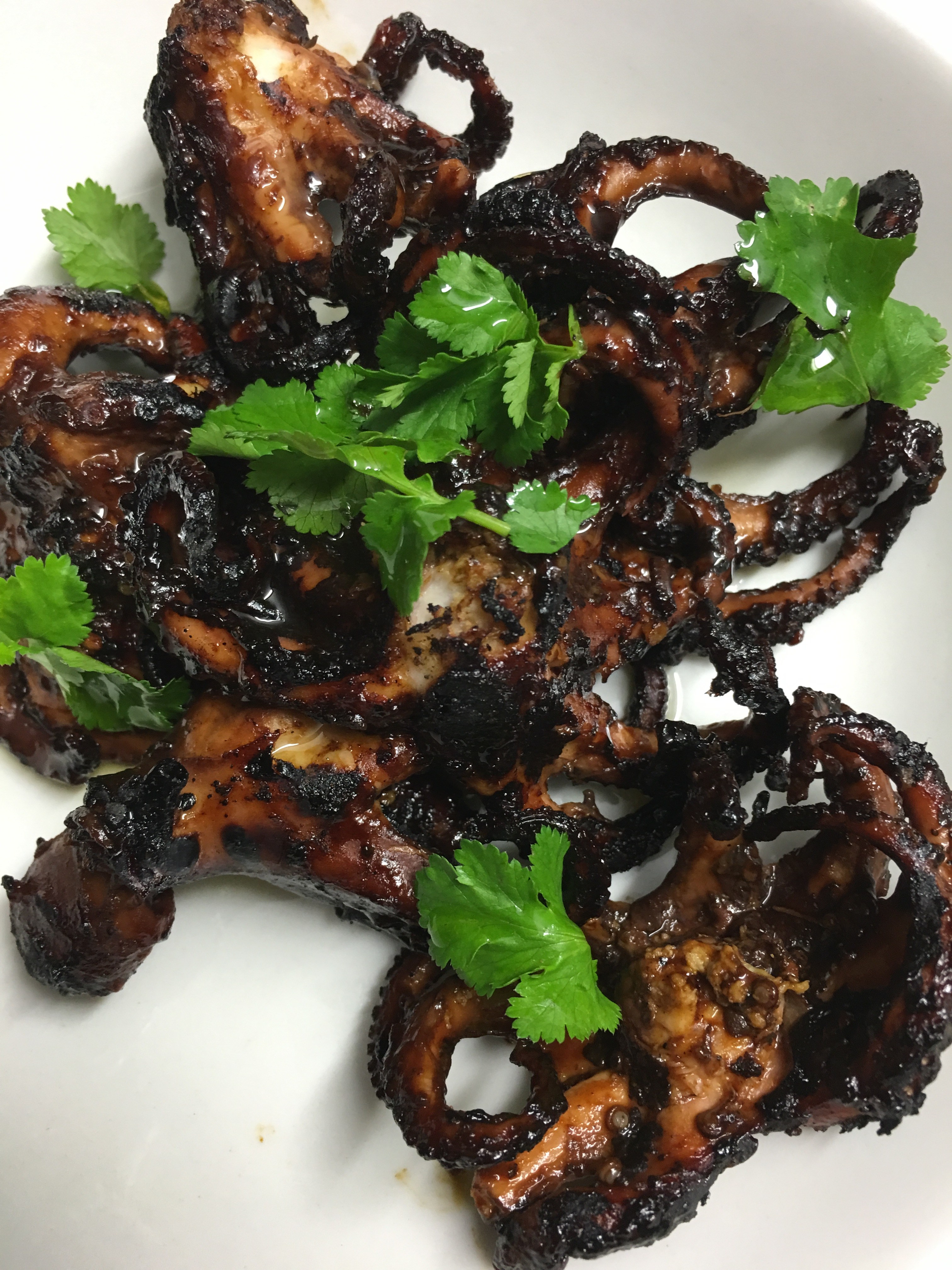 Barbecued Baby Octopus