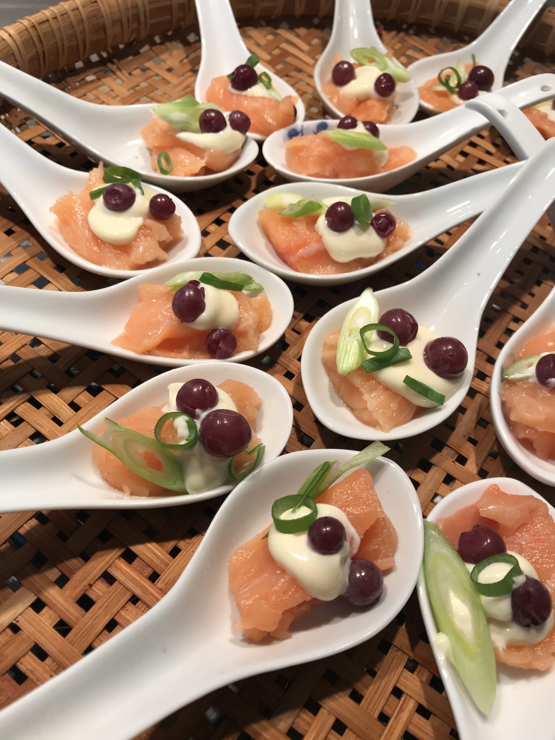 Chinese Spoon Canapés