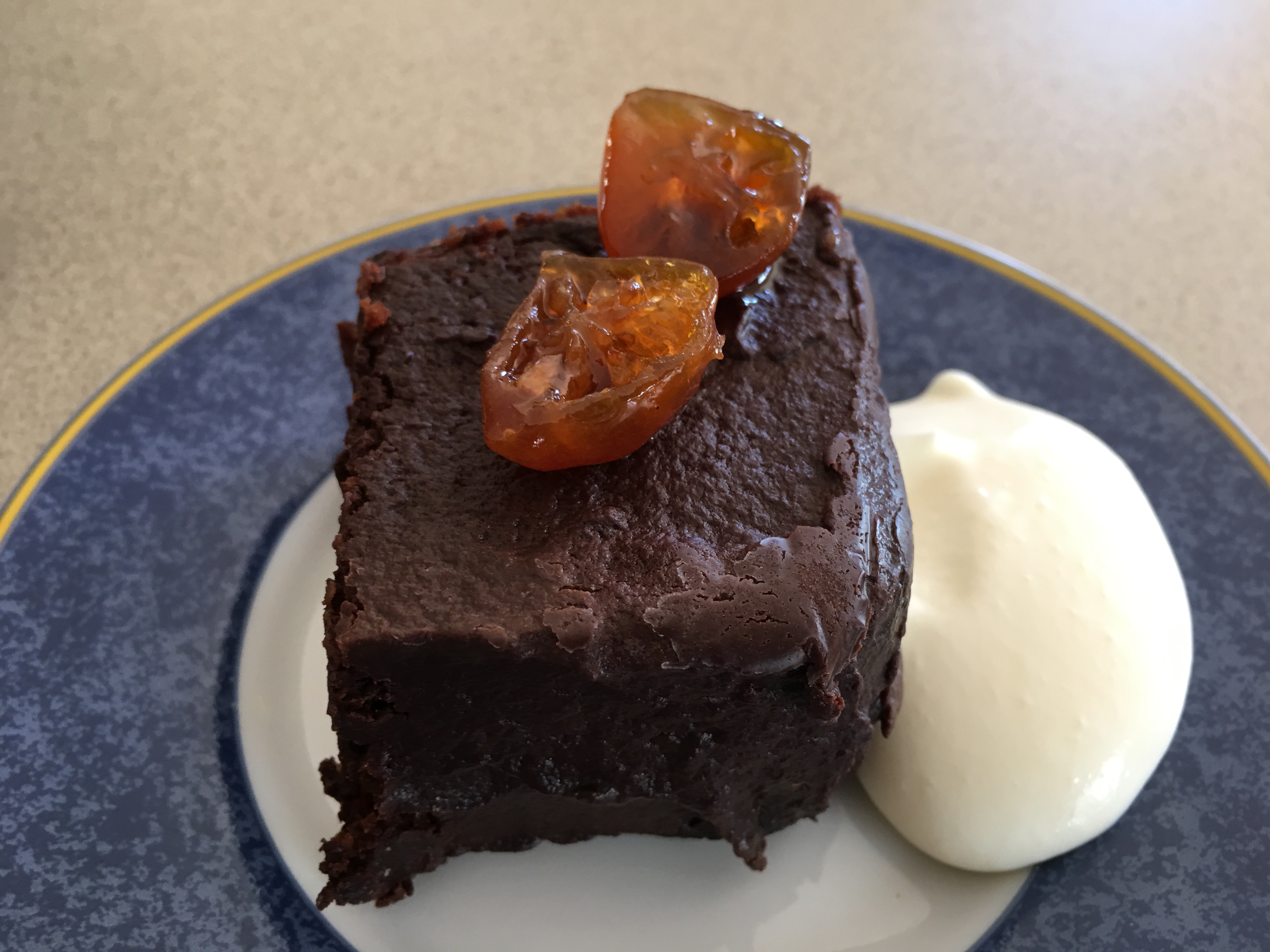 Chocolate Fig and Hazelnut Cake