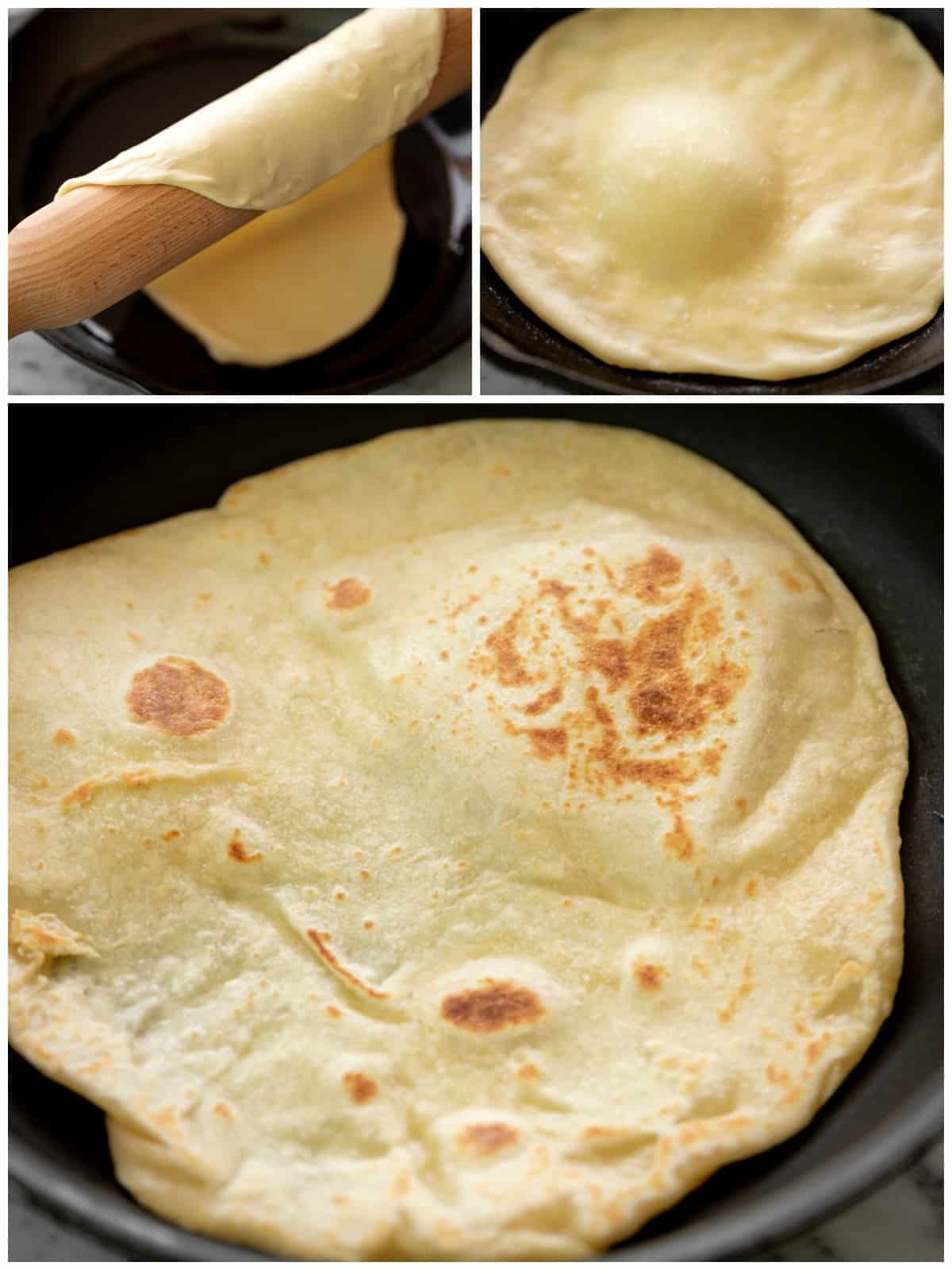 Easy Flatbread Recipe (No Yeast) Cafe Delites
