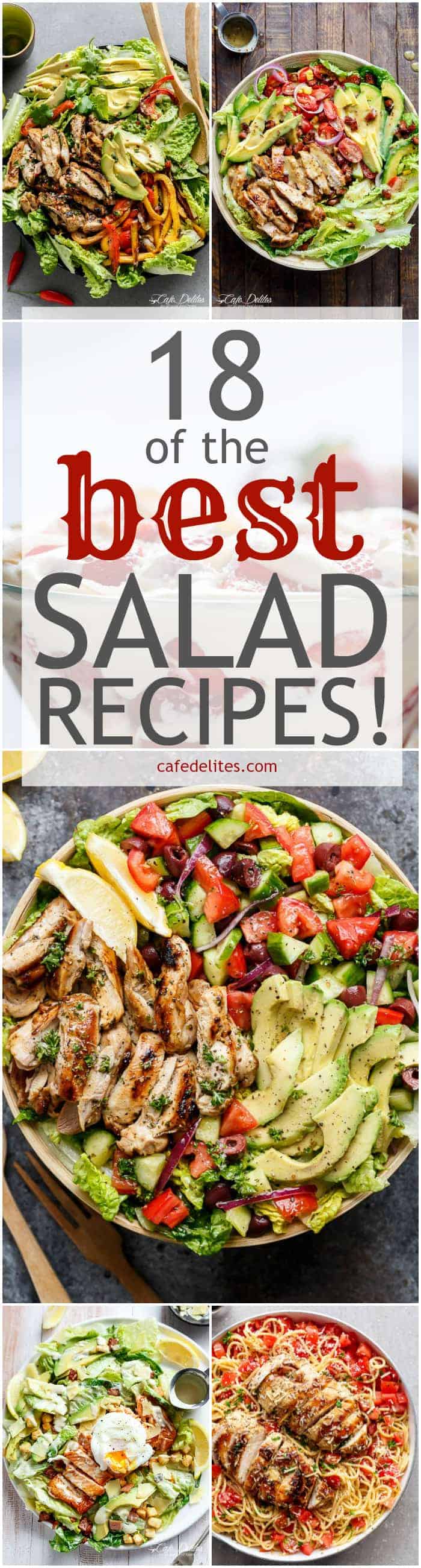 18 Best Salad Recipes Cafe Delites