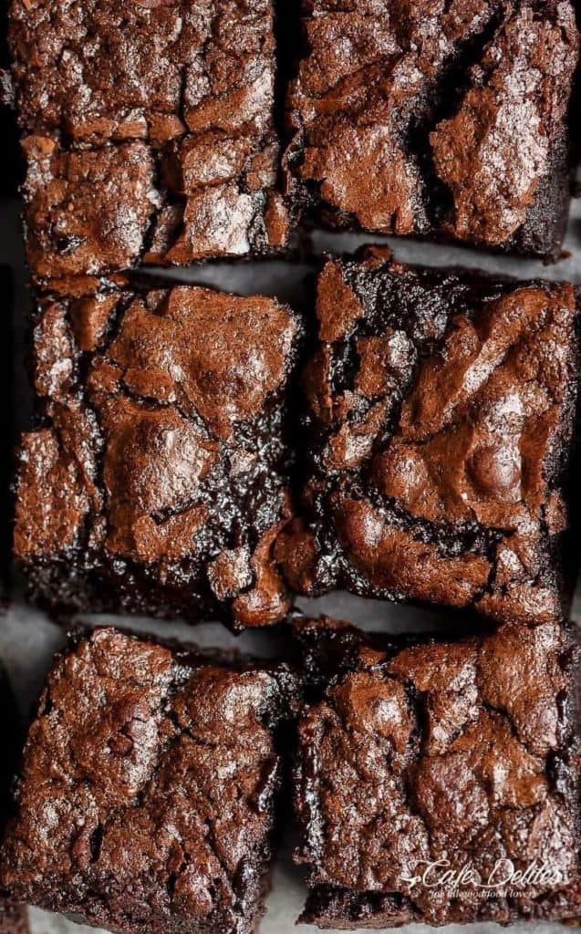 Best Fudgy Cocoa Brownies Cafe Delites