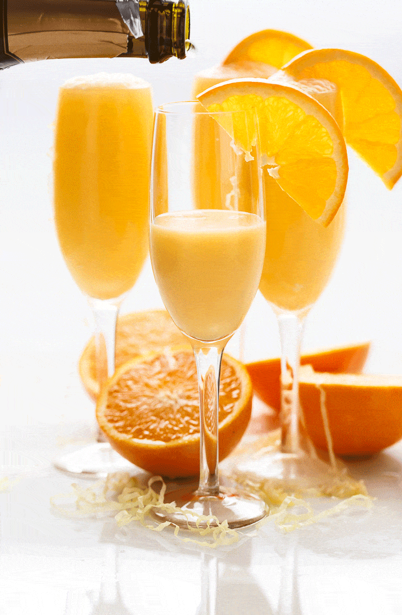 Orange Creamsicle Mimosas Cafe Delites