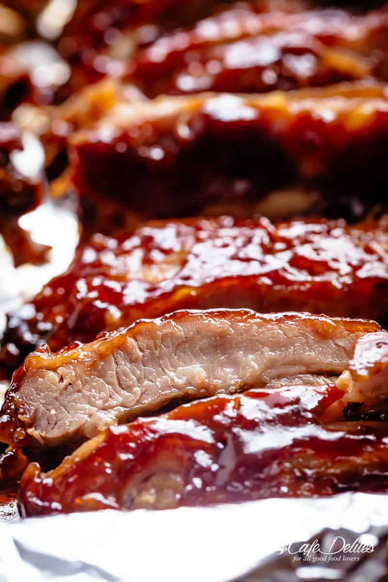 Slow Cooker Barbecue Ribs Cafe Delites
