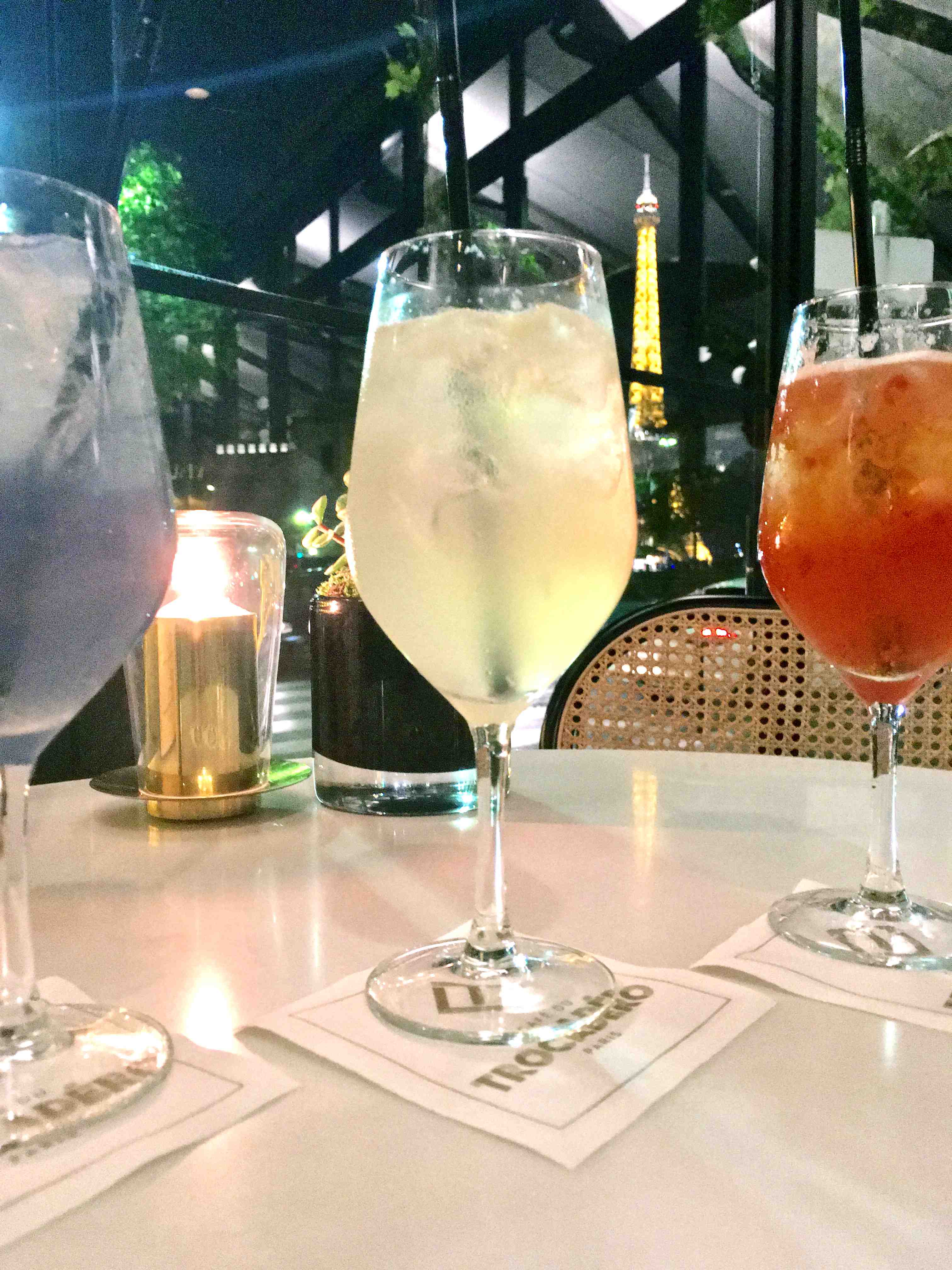 Cocktails Champagne Café du Trocadero