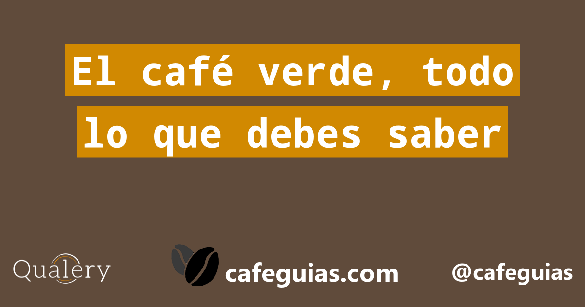 El café verde, todo lo que debes saber Café Guía