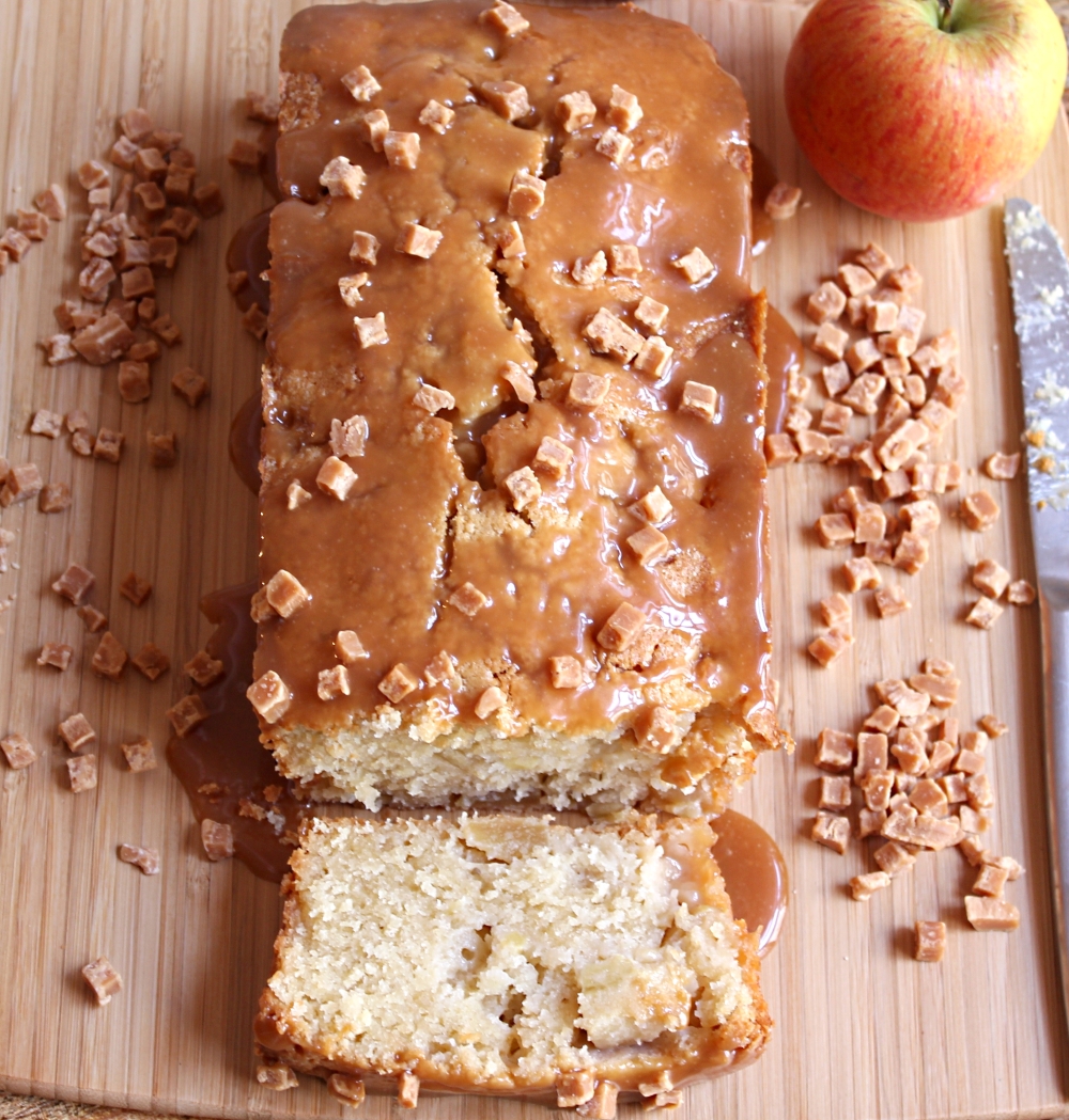 Caramel apple loaf cake Cafe Lula