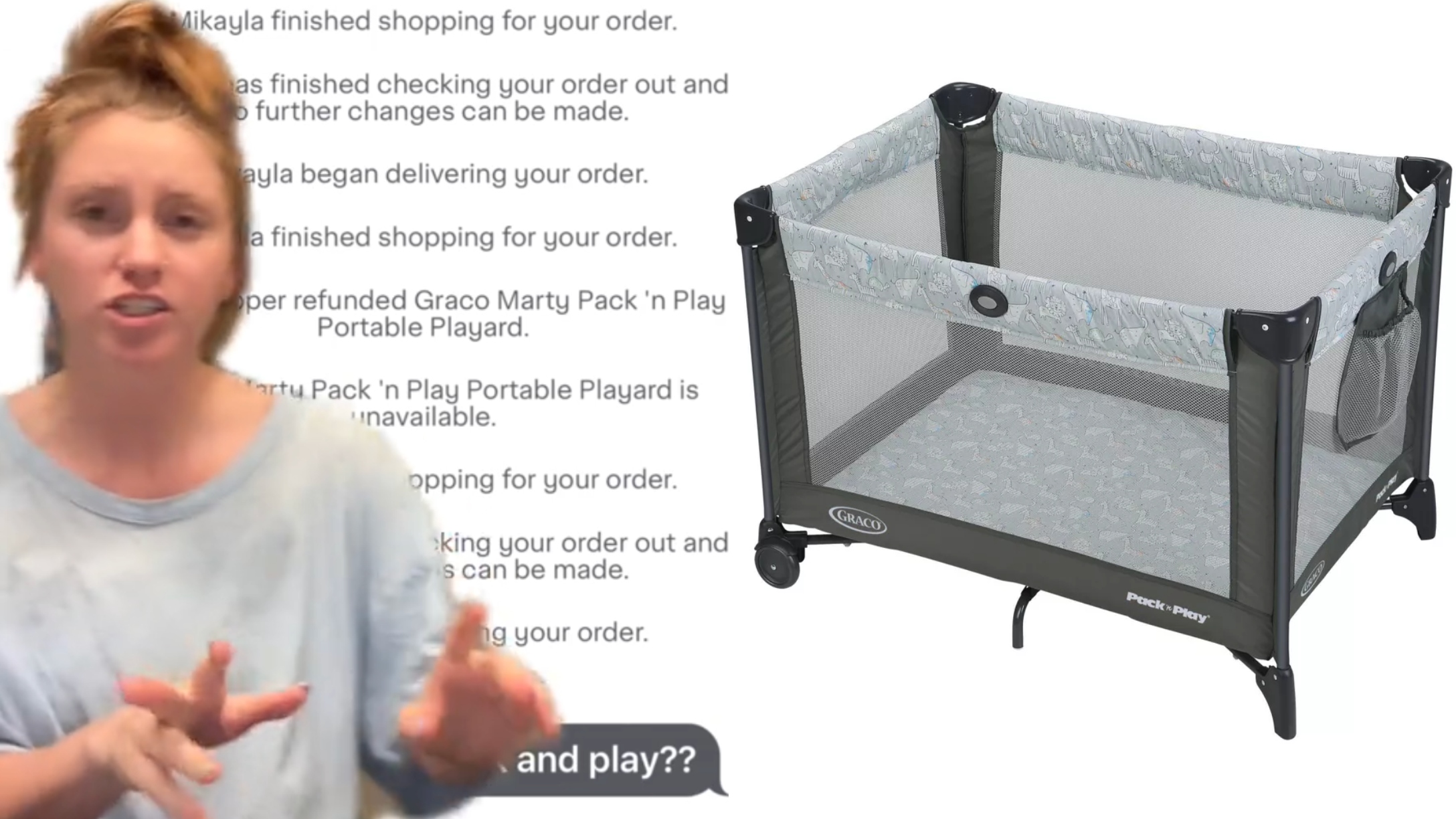 Mom Calls Out Instacart Driver for Stealing Pack 'n Play She Paid for