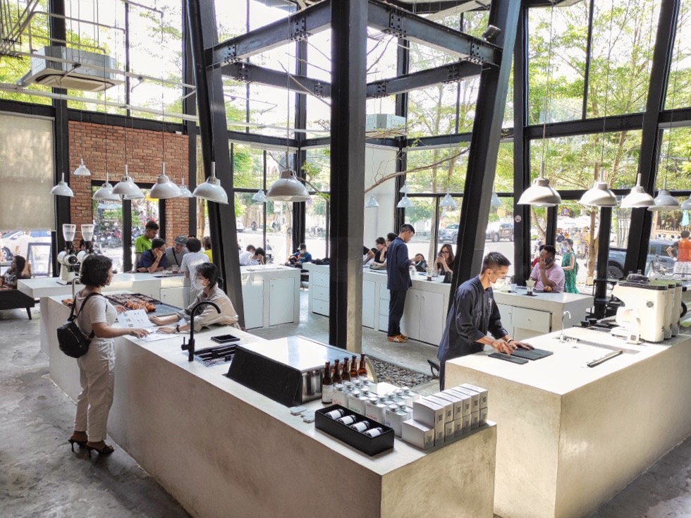 43 Factory Coffee Cafe Scene