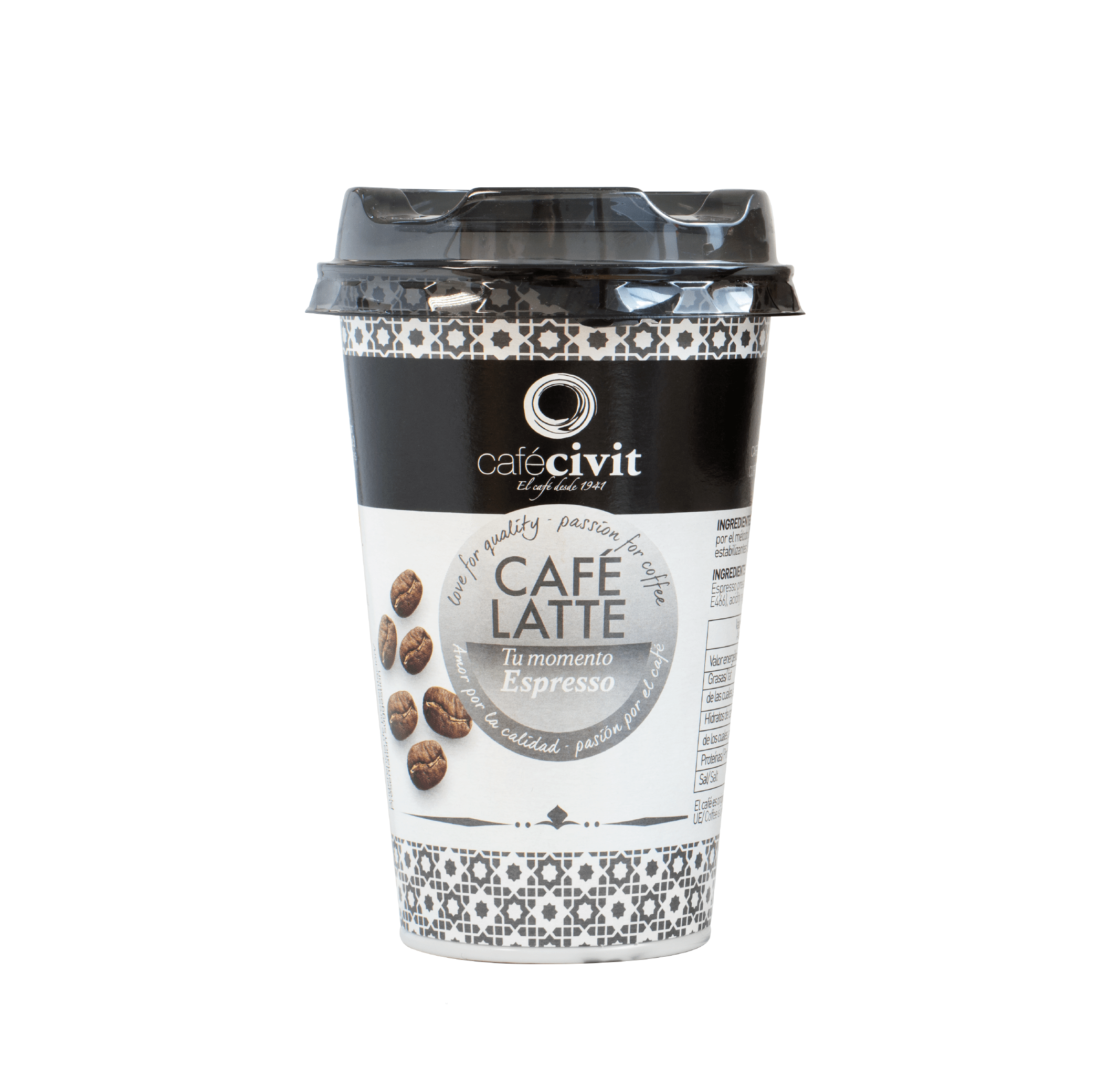 Café Latte Espresso · Pack 10 uds. Cafés Civit