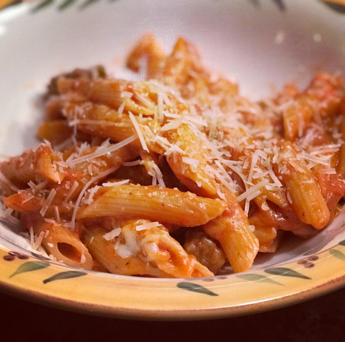 Pronto Pasta & Sausage Skillet Café Sid