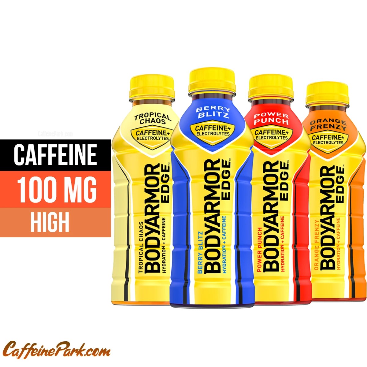 Bodyarmor Edge Caffeine Content How Much is in a bottle?