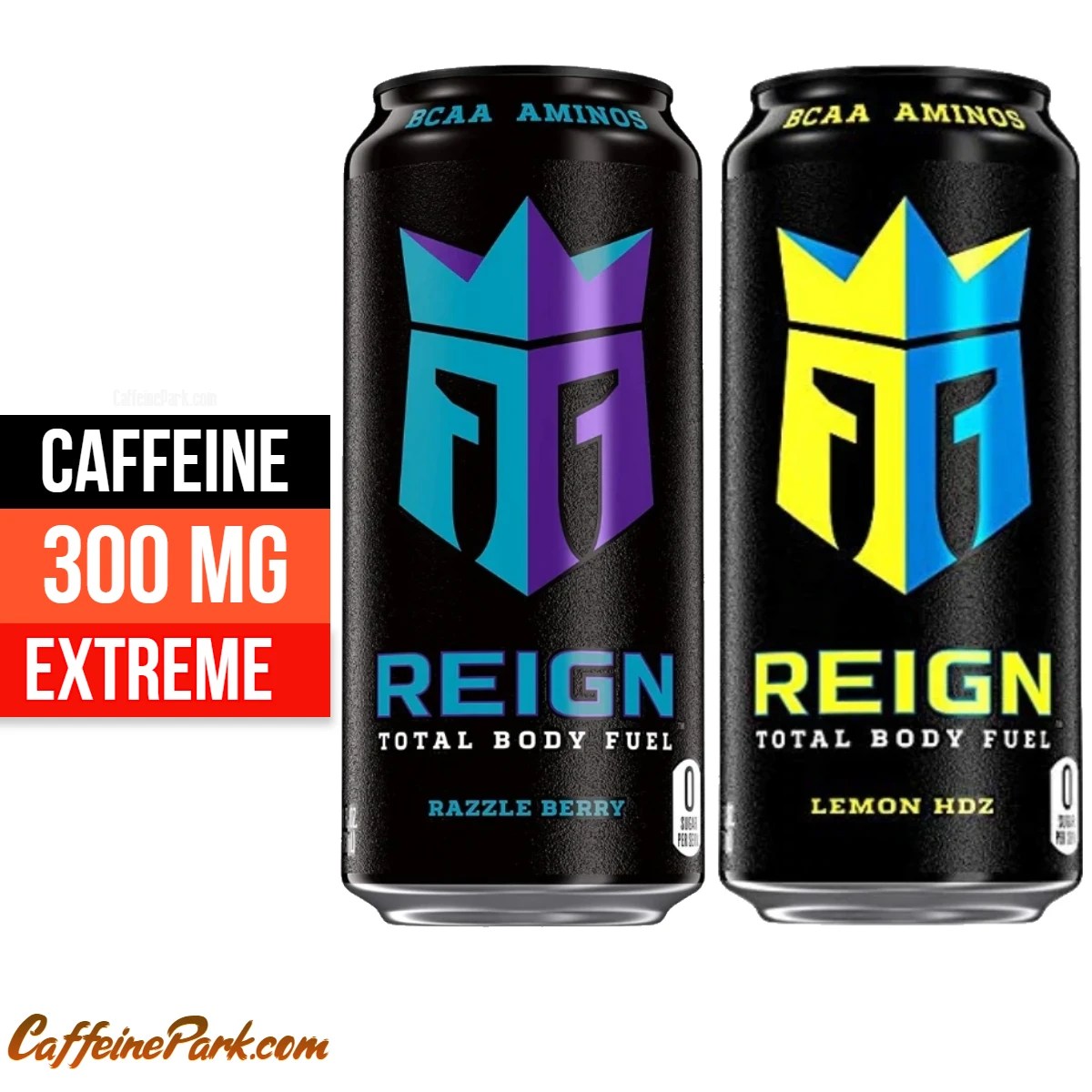 Reign Total Body Fuel Caffeine Content How much is in a can?