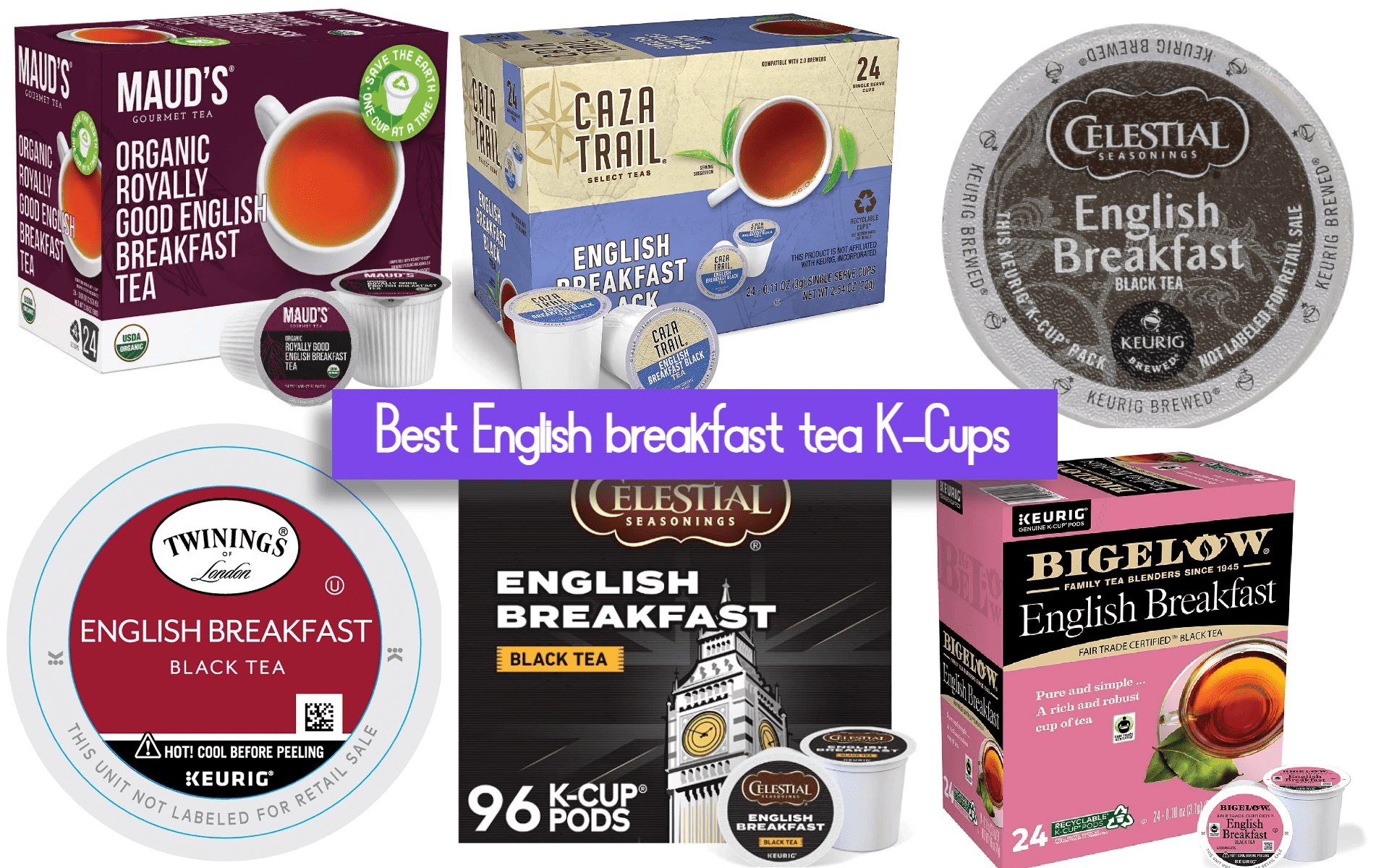 Top 10 Best English breakfast tea KCups Review 2023
