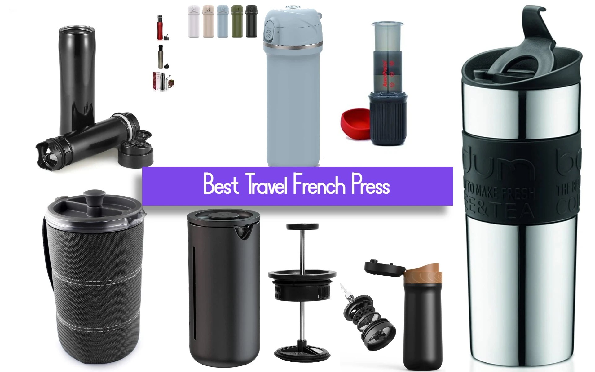 Top 10 Best Travel French Press Mug (Review 2023)