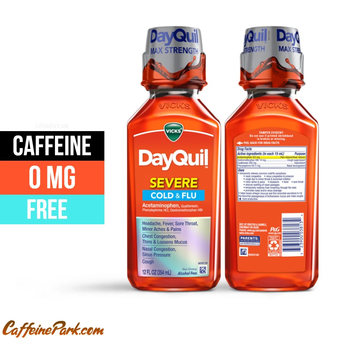 Dayquil Caffeine Content How Much Caffeine is in?