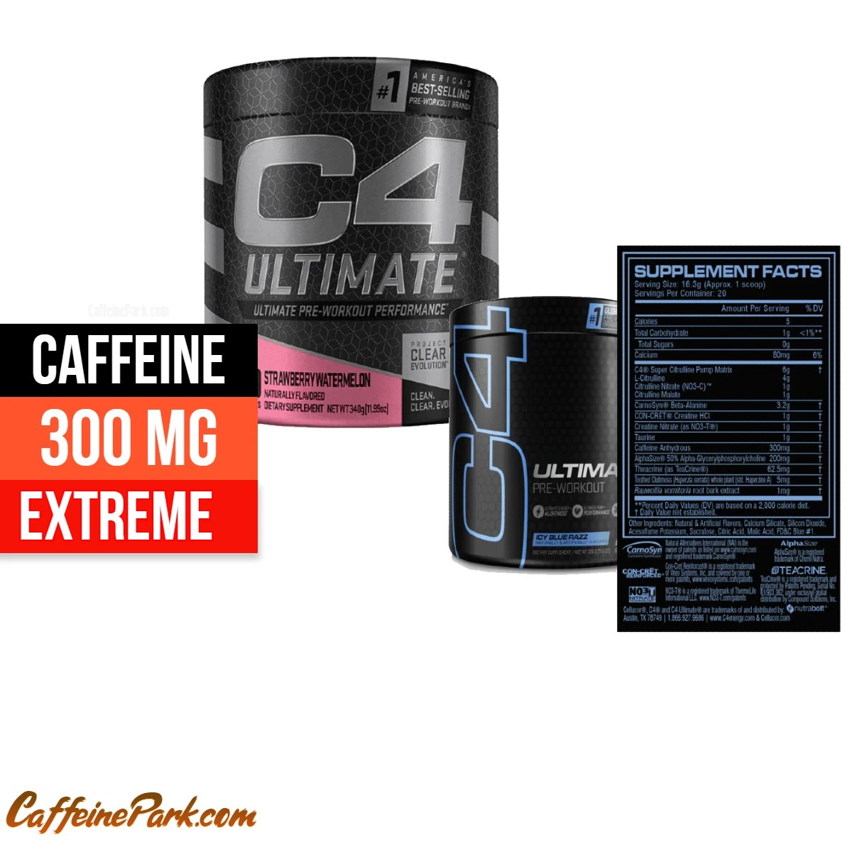 C4 Ultimate Pre Workout Powder Caffeine Content Power Up for Your Workouts
