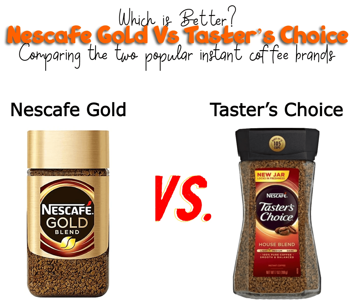 Nescafe Gold vs Taster's Choice Which is Better?