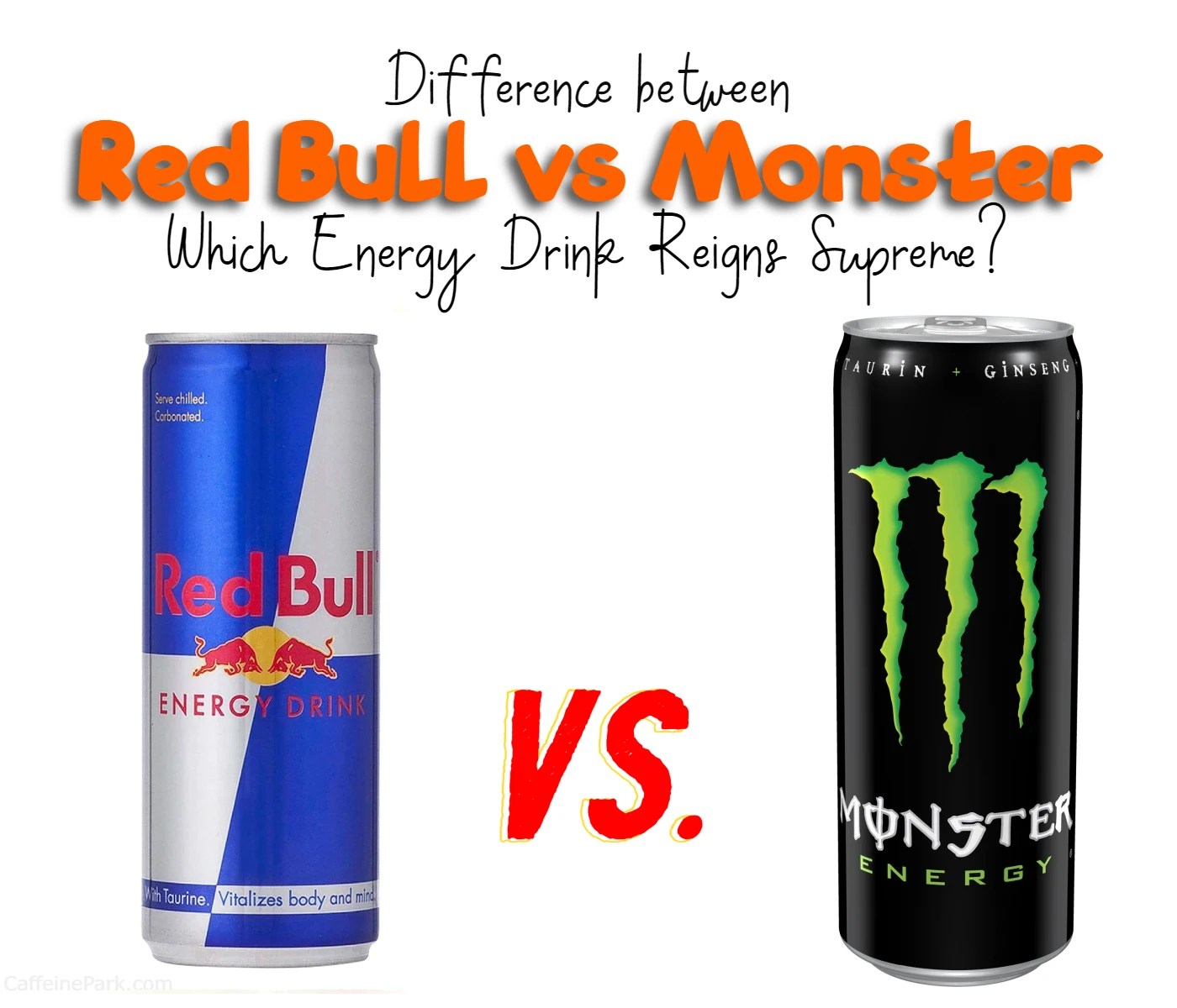 Red Bull vs. Monster Key Differences Explored