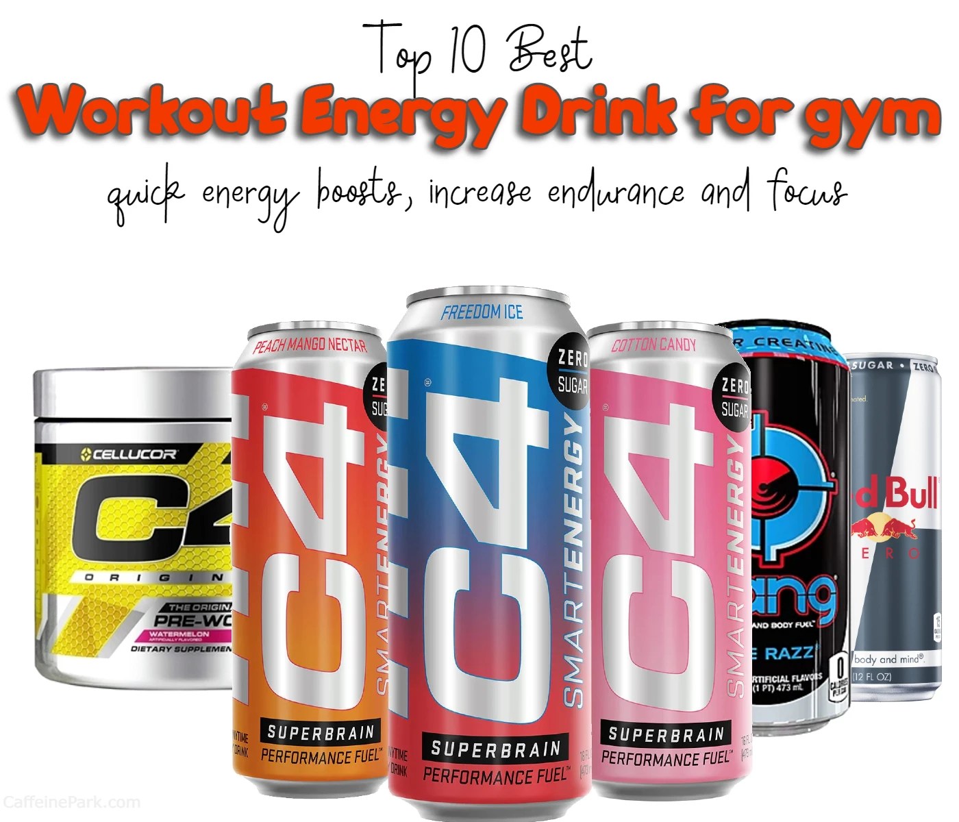 Top 10 Best Workout Energy Drinks for GymGoers