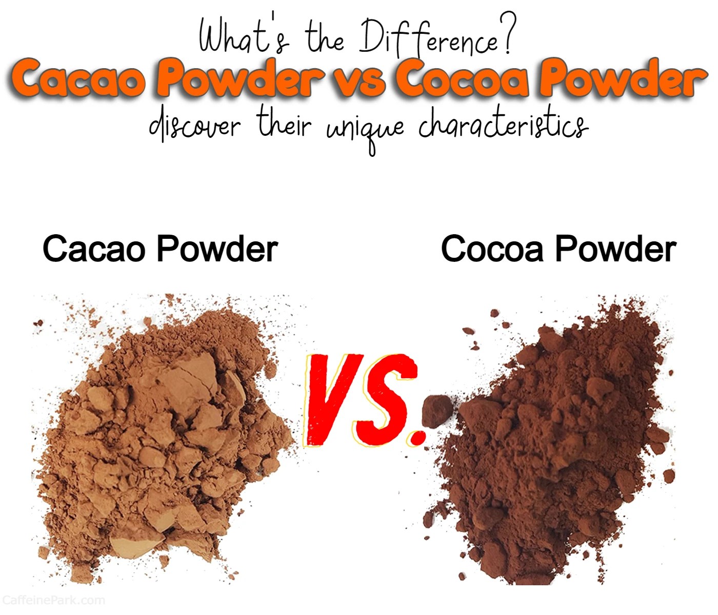 Cacao Powder vs Cocoa Powder What's the Difference?