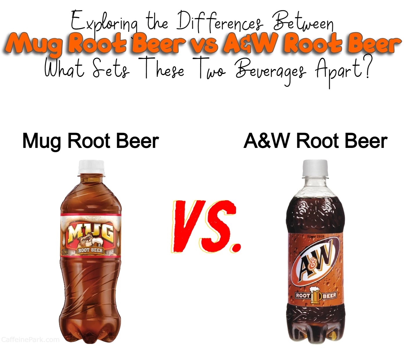 Mug Root Beer vs A&W What Sets These Two Beverages Apart?