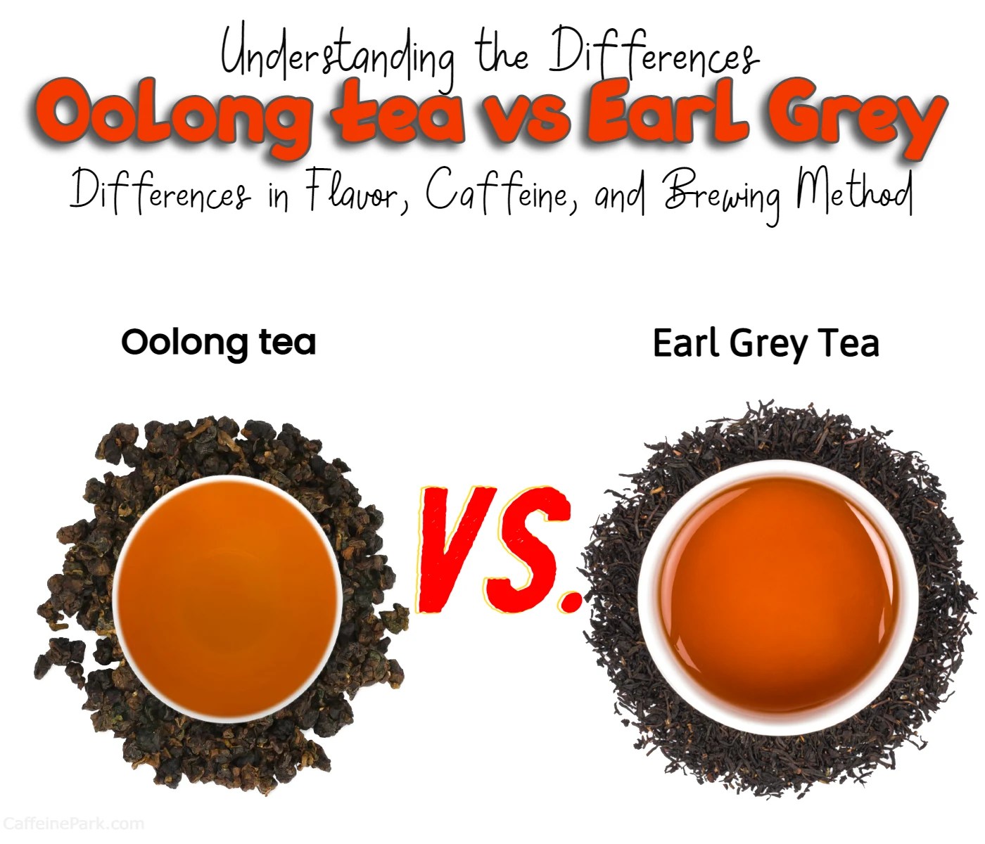Oolong vs Earl Grey Differences in Flavor, Caffeine, and Brewing