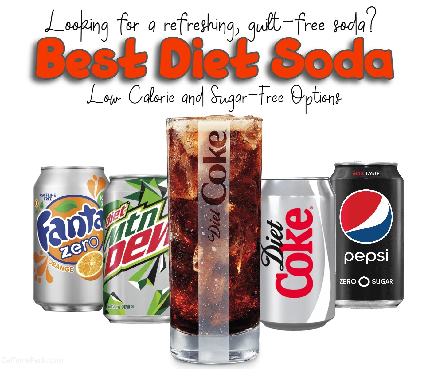 Best Diet Soda 7 Low Calorie and SugarFree Options