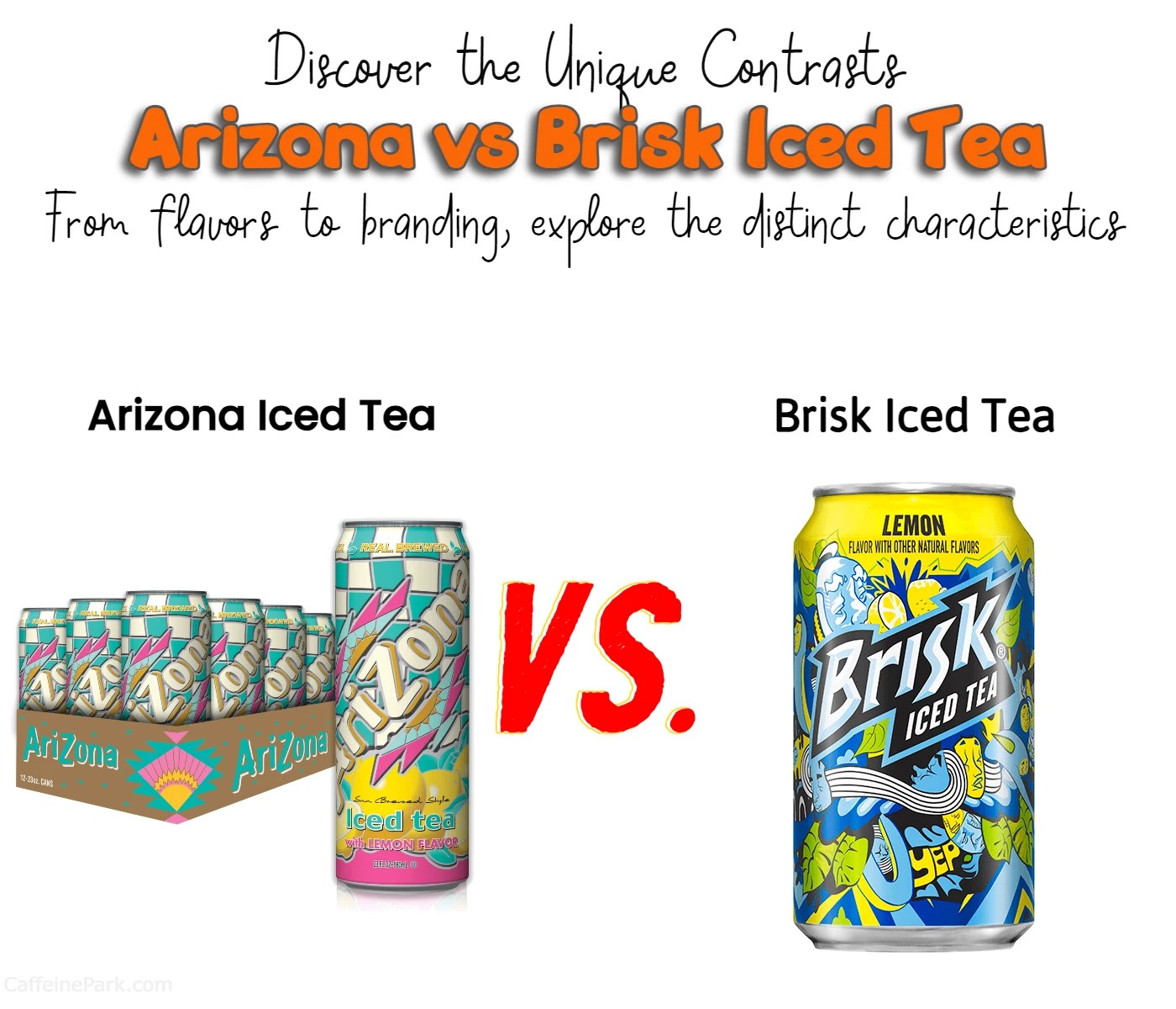 Arizona vs Brisk Iced Tea Discover the Unique Contrasts
