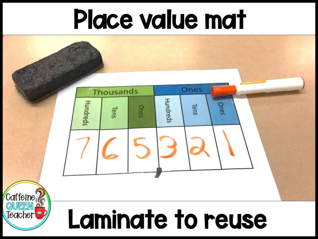 Place Value - Practice for Success - Caffeine Queen Teacher