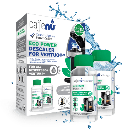 Eco Descaler for Nespresso Vertuo Ecofriendly 4 Uses Caffenu