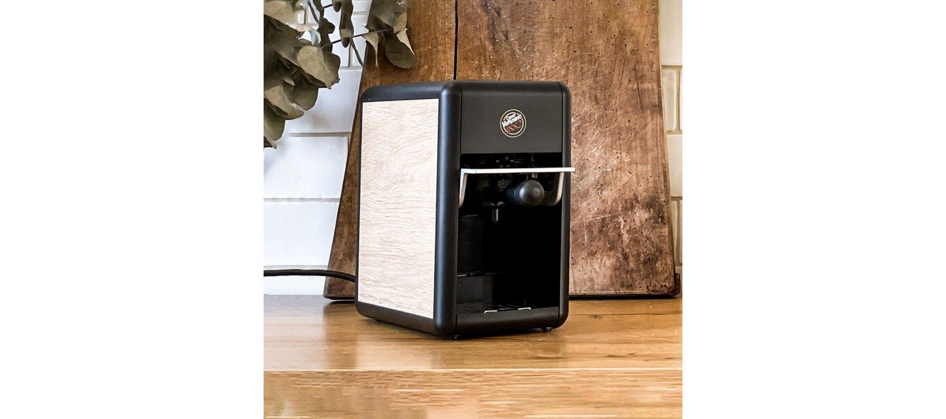 Macchina caffè Trè Mini Rovere Bianco Caffé Vergnano Official Store