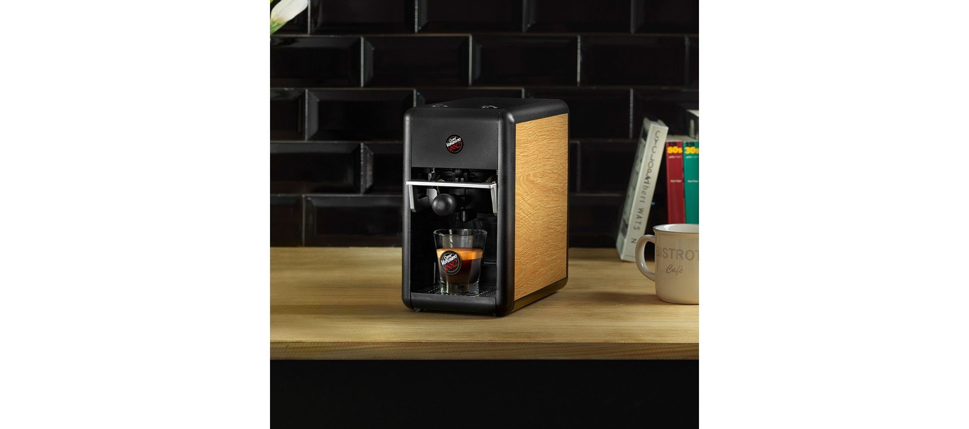 Macchina caffè Trè Mini Rovere Naturale Caffé Vergnano Official Store