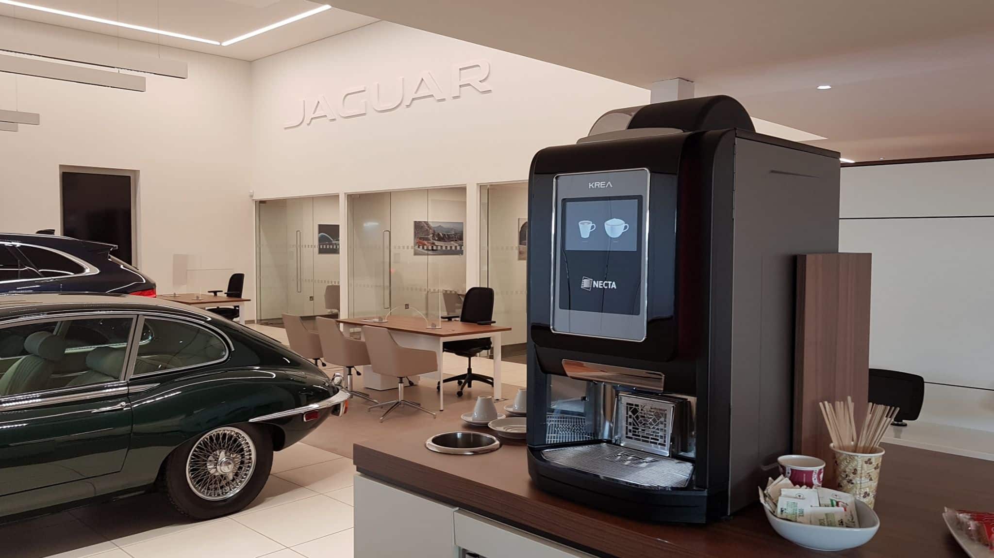 Sleek & Modern Coffee Machines For Car Dealerships Caffia