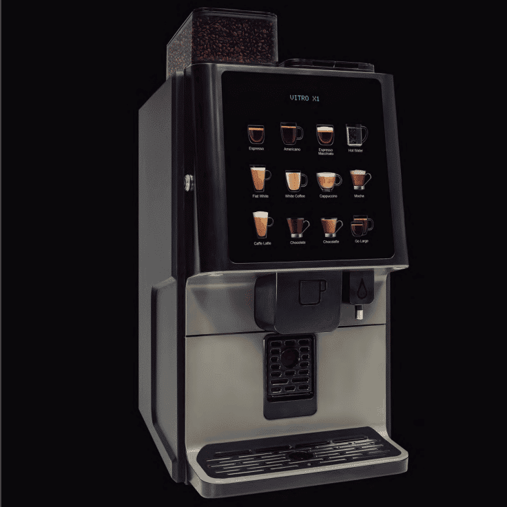 CoffeeTek Vitro X1 Coffee Machine Bean To Cup Powder Milk