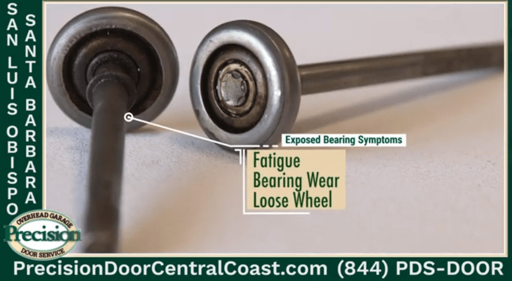 Garage Door Repair Metal vs Nylon Rollers (VIDEO) Precision Door of