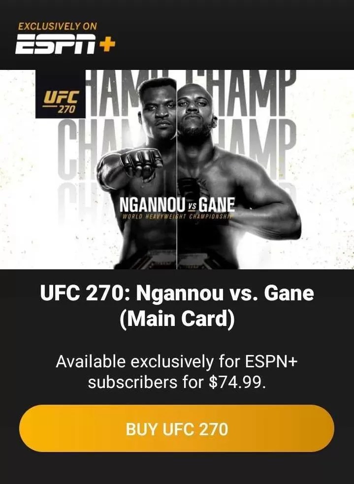 Your Next UFC PPV Order Is Going to Cost a Little More