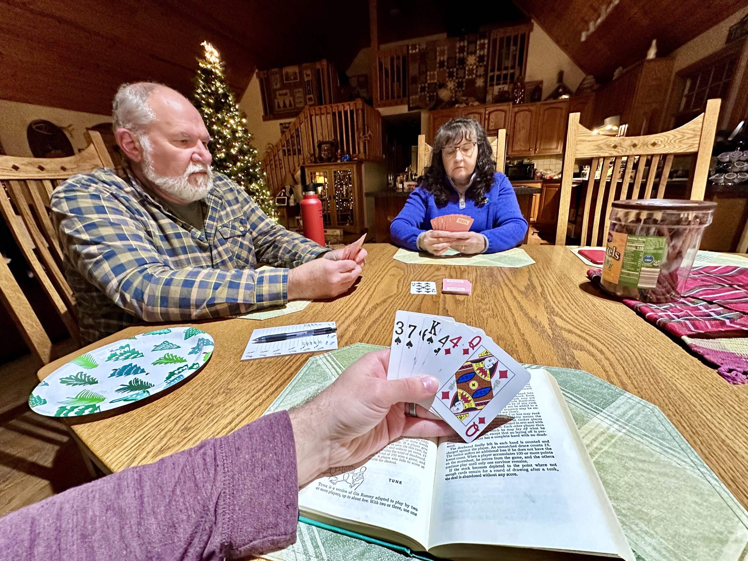 Learning Card Games Tunk Chuck Grimmett