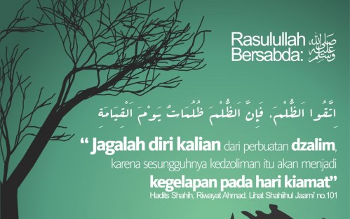 Kata Kata Islami Zalim - Englshnat