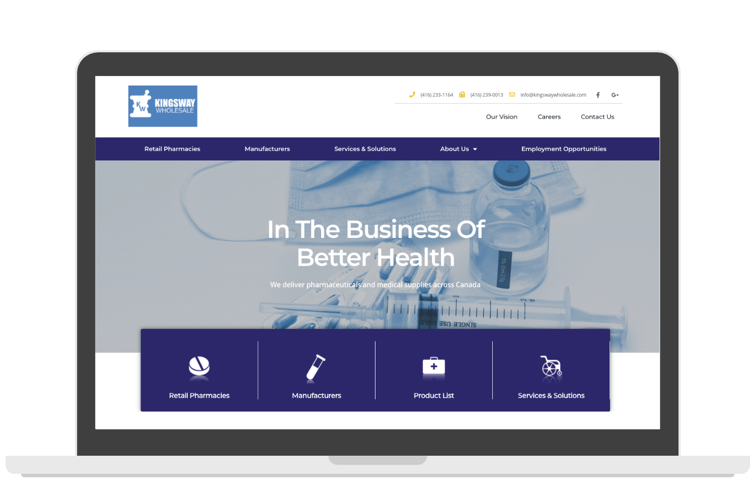  Design for Medical Suppliers Kingsway Wholesale