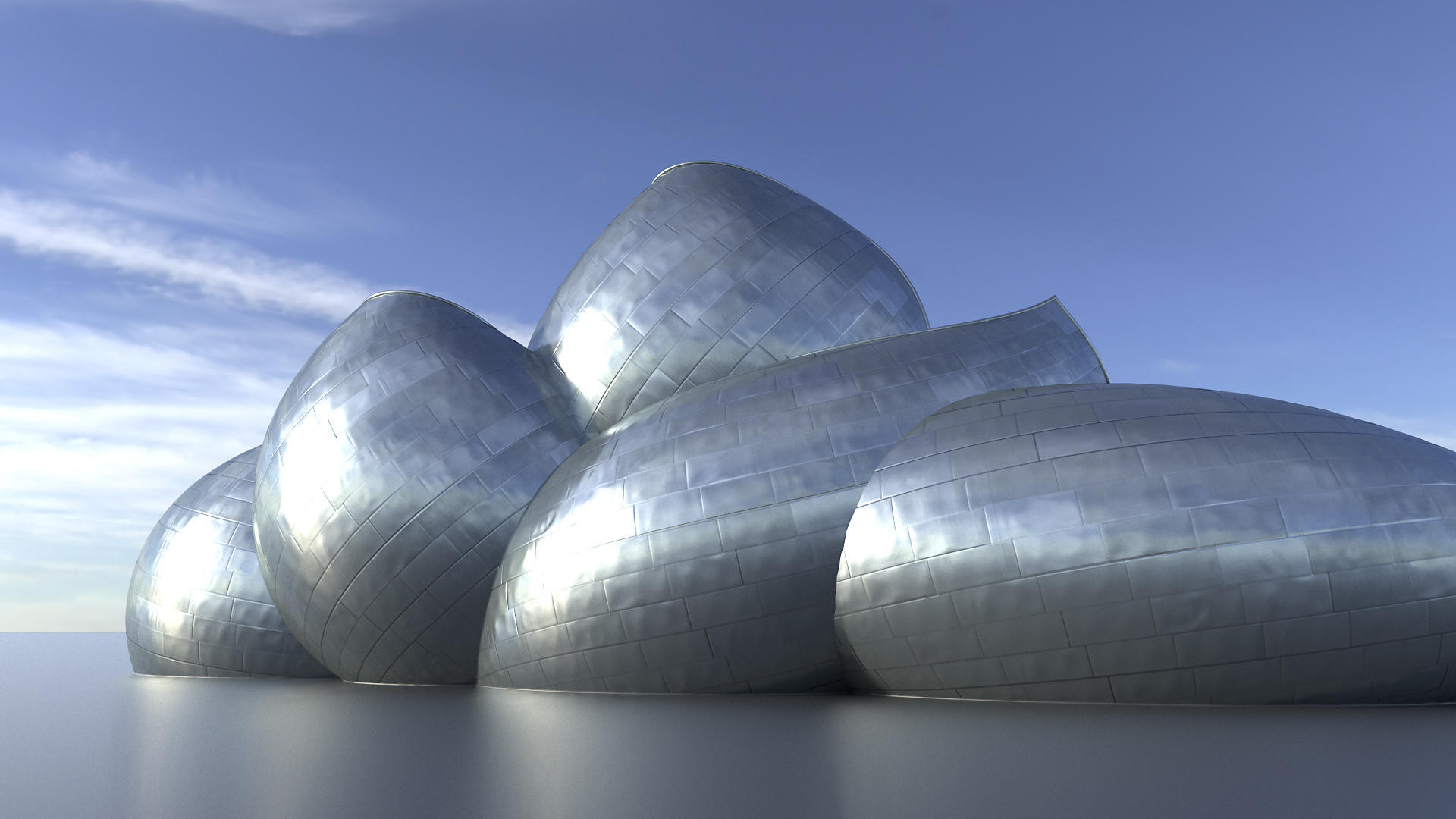 Architectural freeform surfaces designed for costeffective paneling