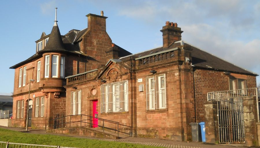 Photographs and map of the Town of Alexandria in the Vale of Leven in West Dunbartonshire