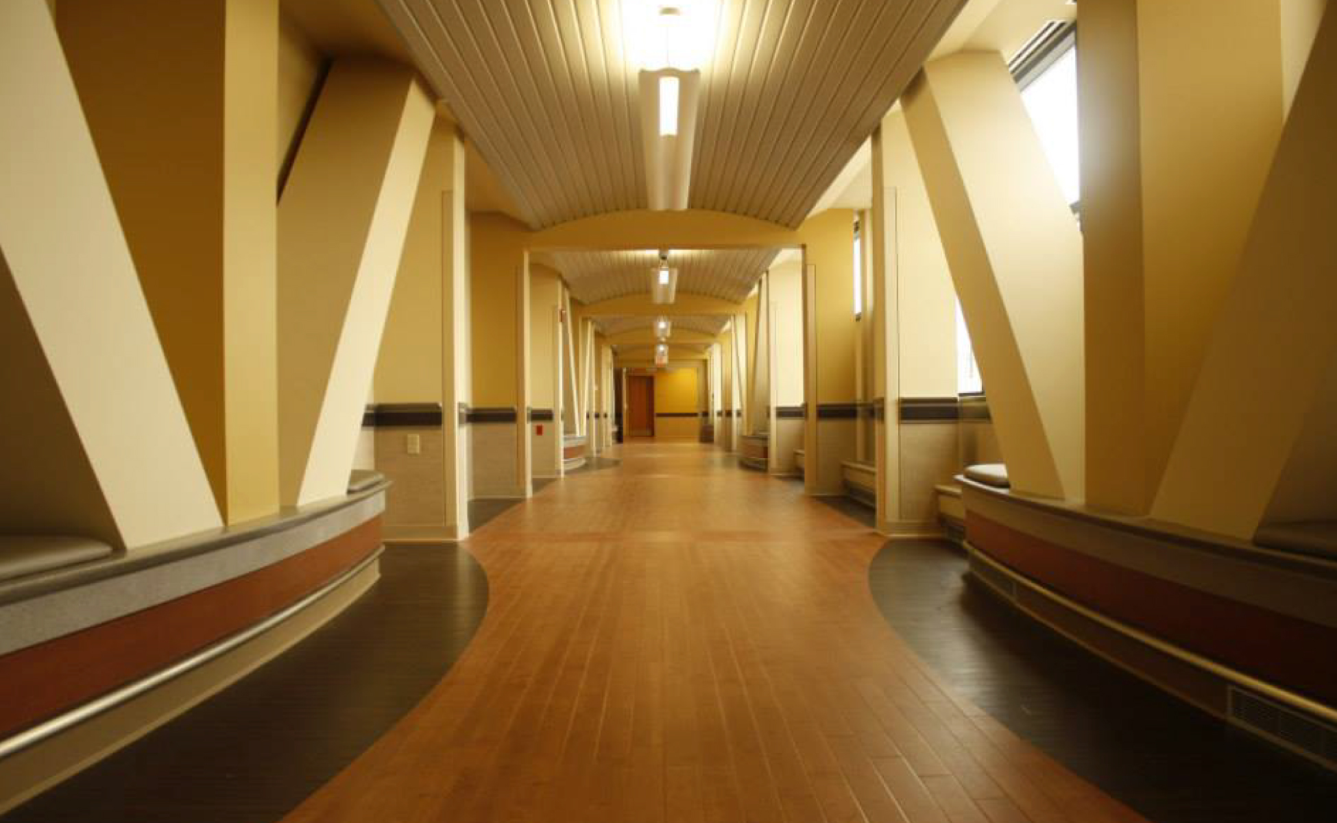 Edward Hospital Chicagoland Hospital Woodworking Cain Millwork