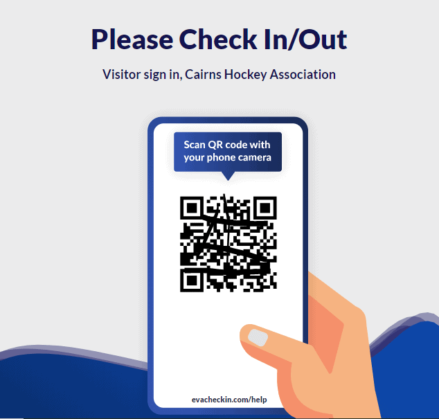 Cairns Hockey Check in QR System Cairns Hockey Association Inc.