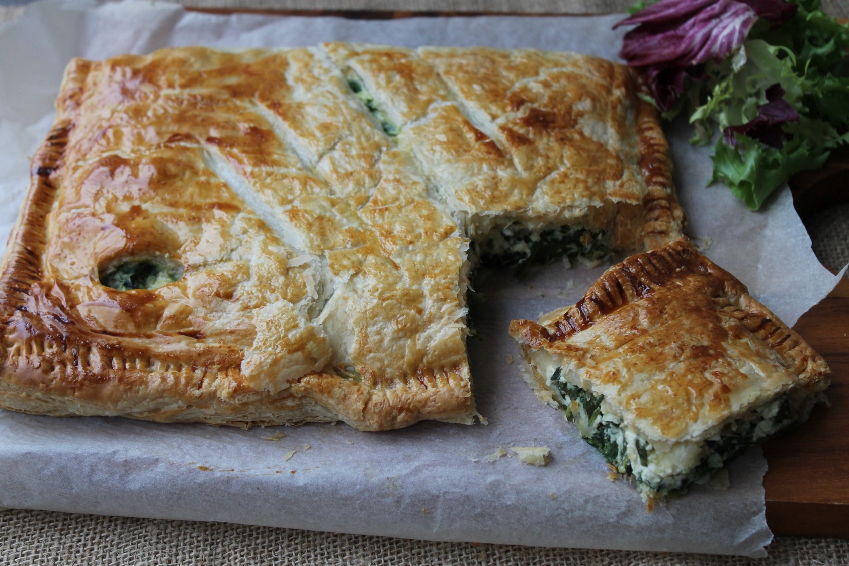 Spinach & Cheese Pie Cairo Cooking