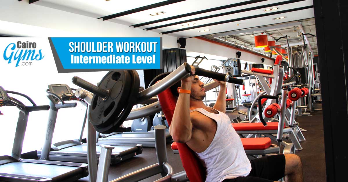 Shoulders Workout Intermediate Level Cairo Gyms